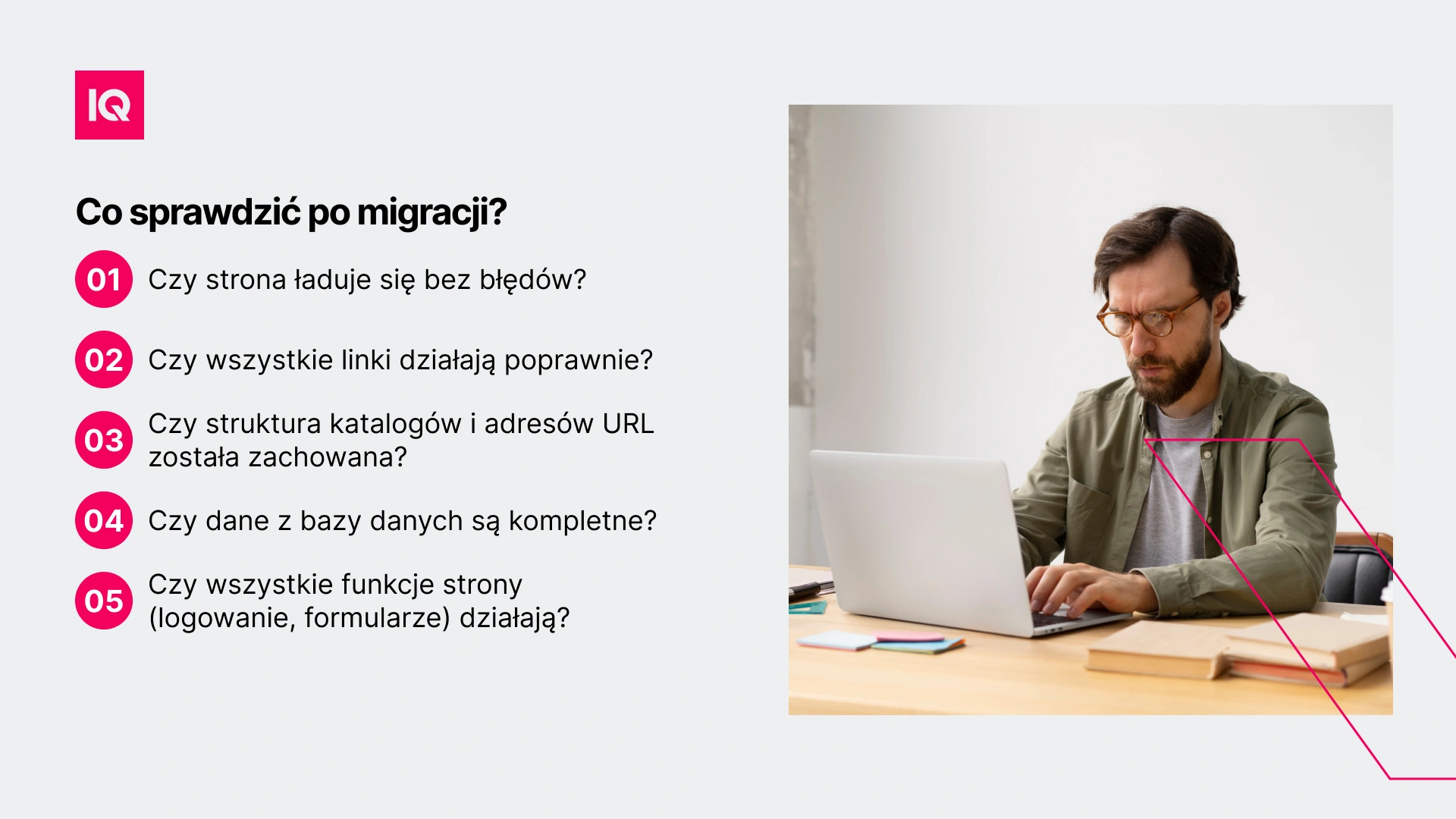Co sprawdzić po migracji