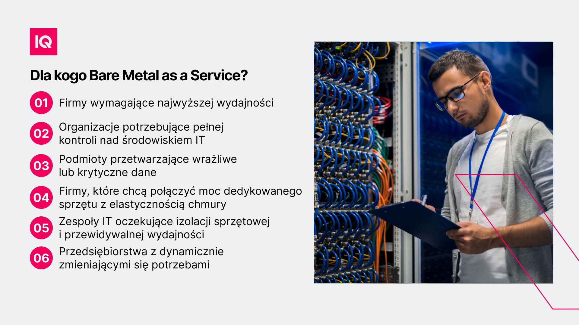 Dla kogo Bare Metal as a Service