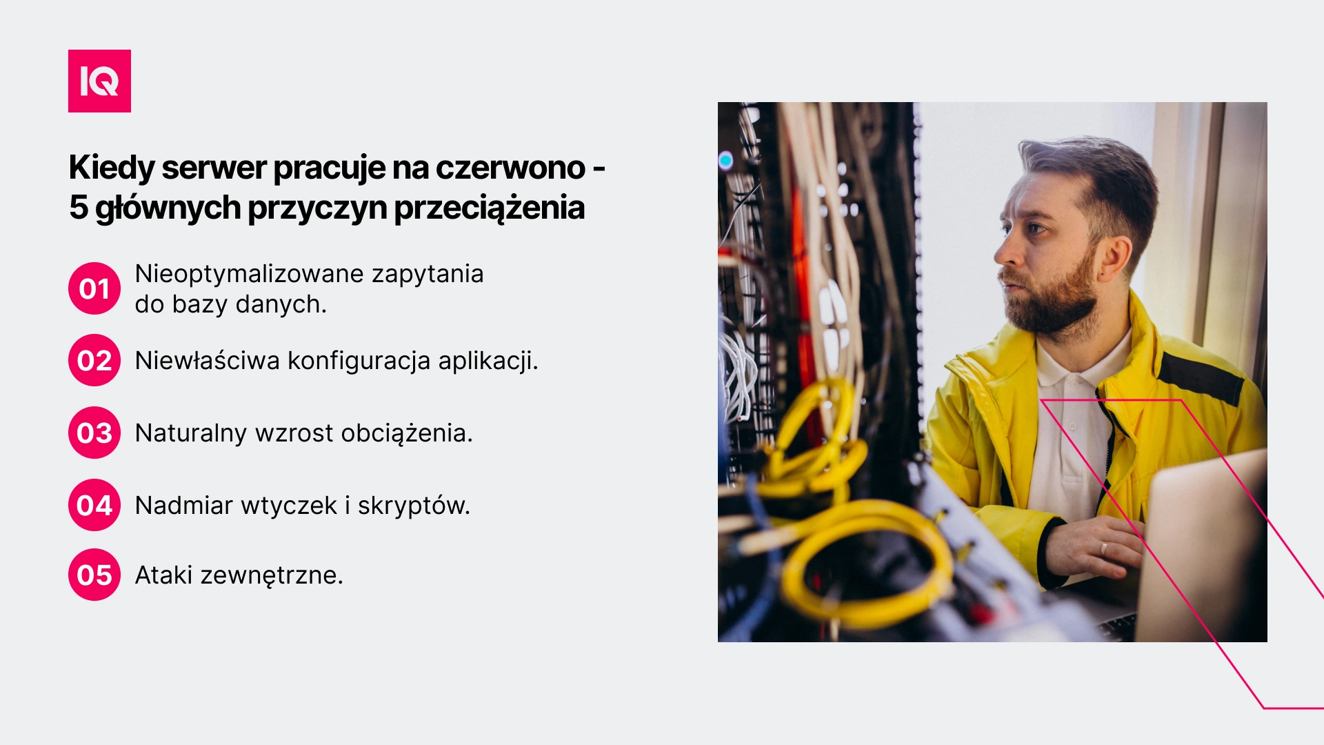Kiedy serwer pracuje na czerwono - 5 głównych przyczyn przeciążenia