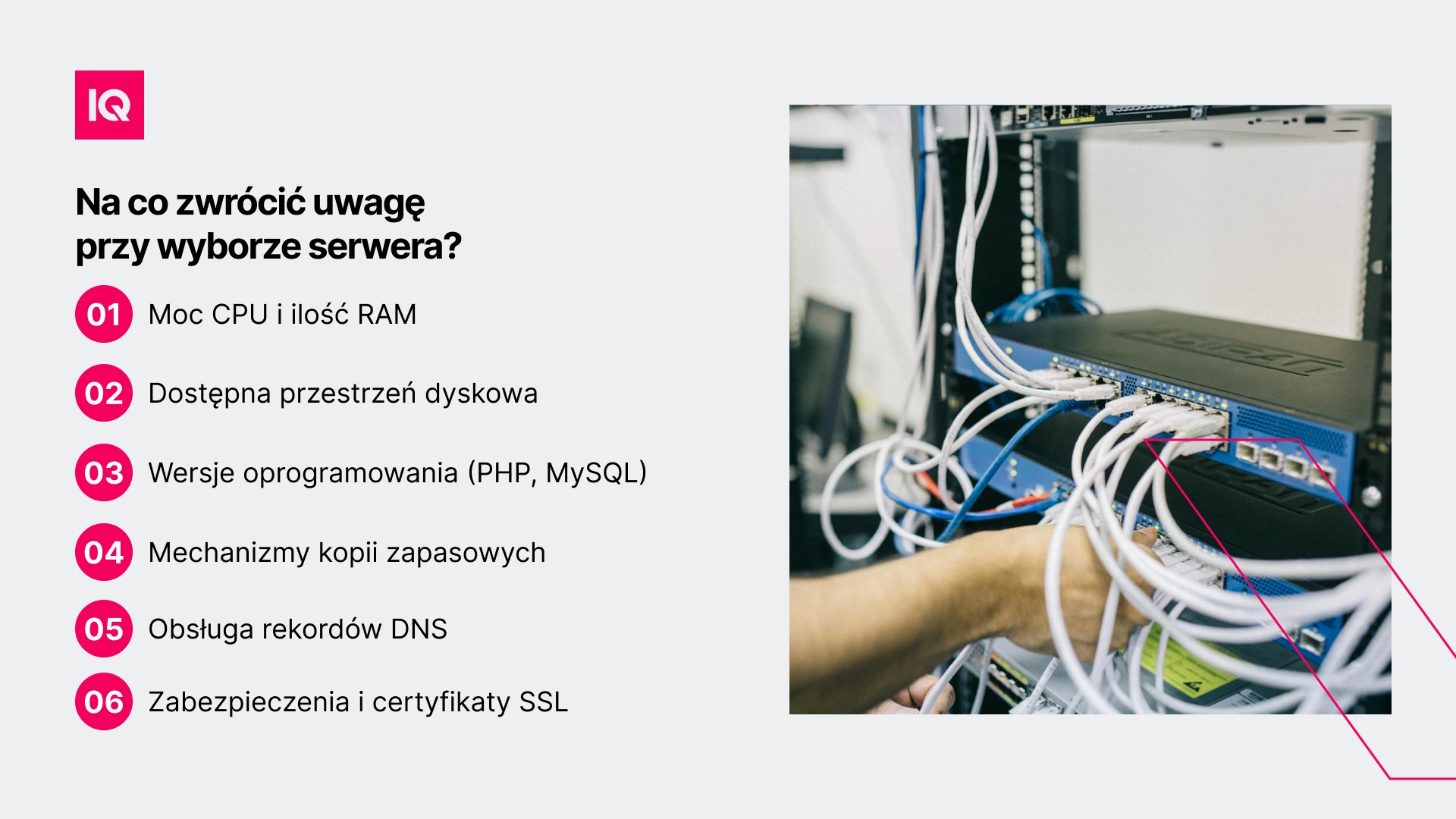 Na co zwrócić uwagę przy wyborze serwera