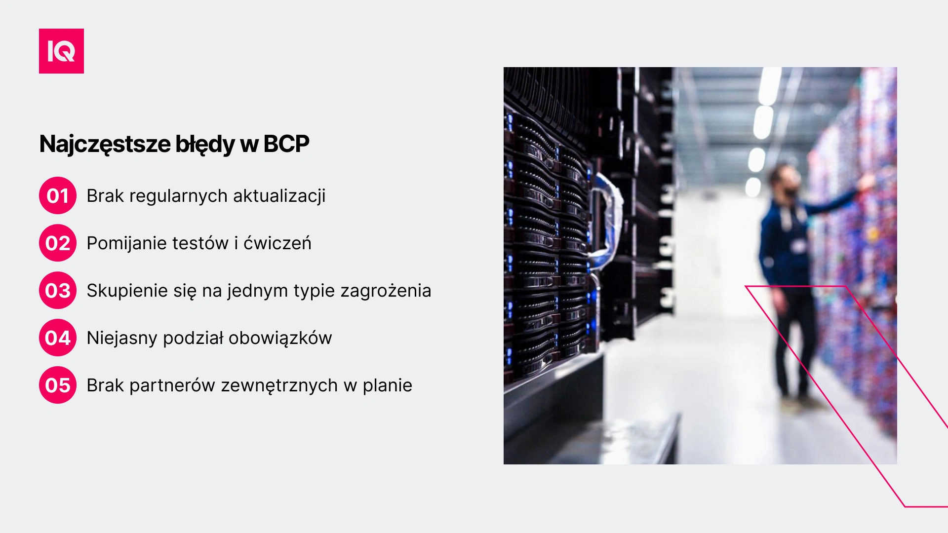 Najczęstsze błędy w BCP