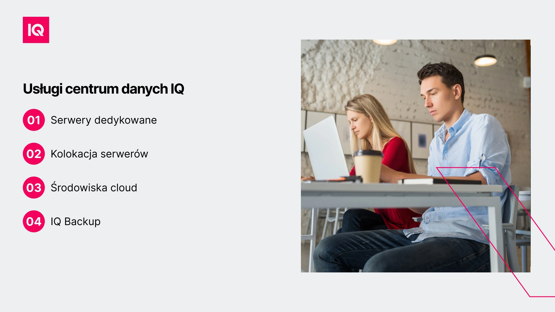 Usługi centrum danych IQ