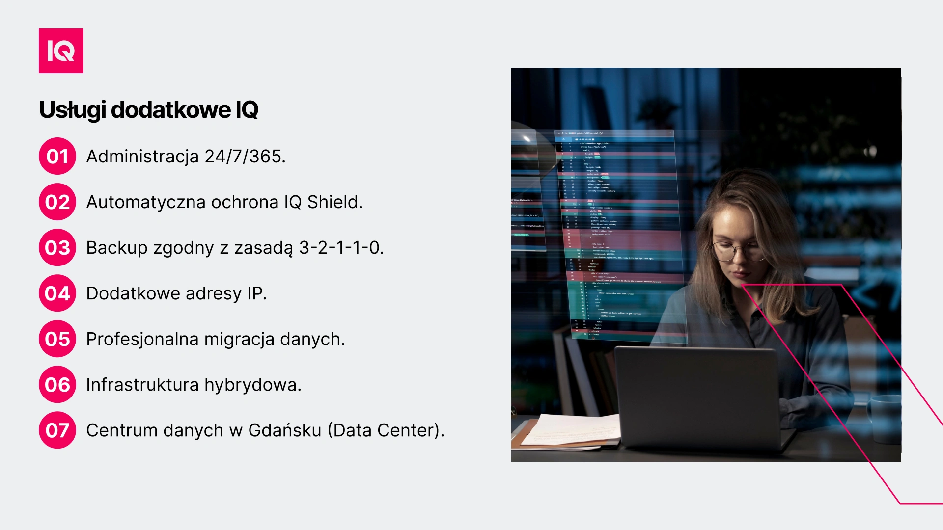 Usługi dodatkowe IQ