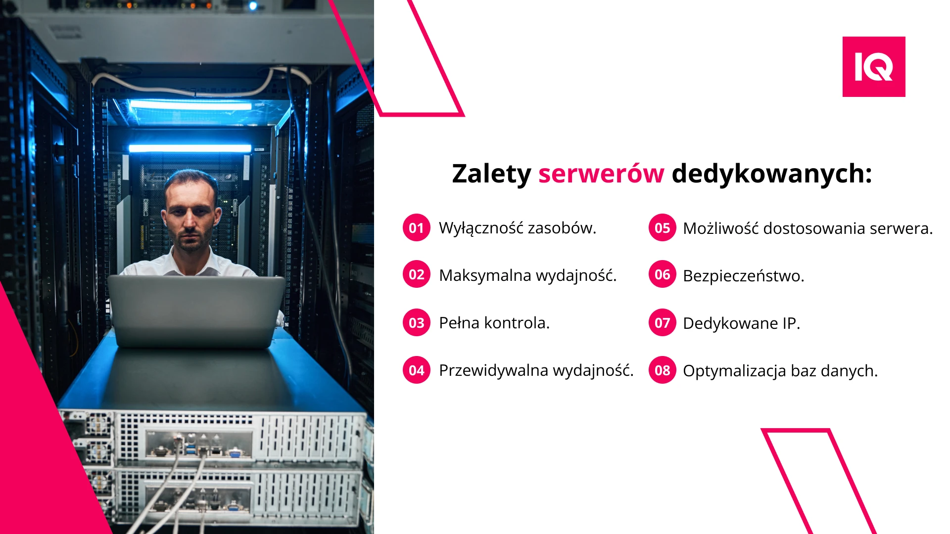 Zalety serwerow dedykowanych