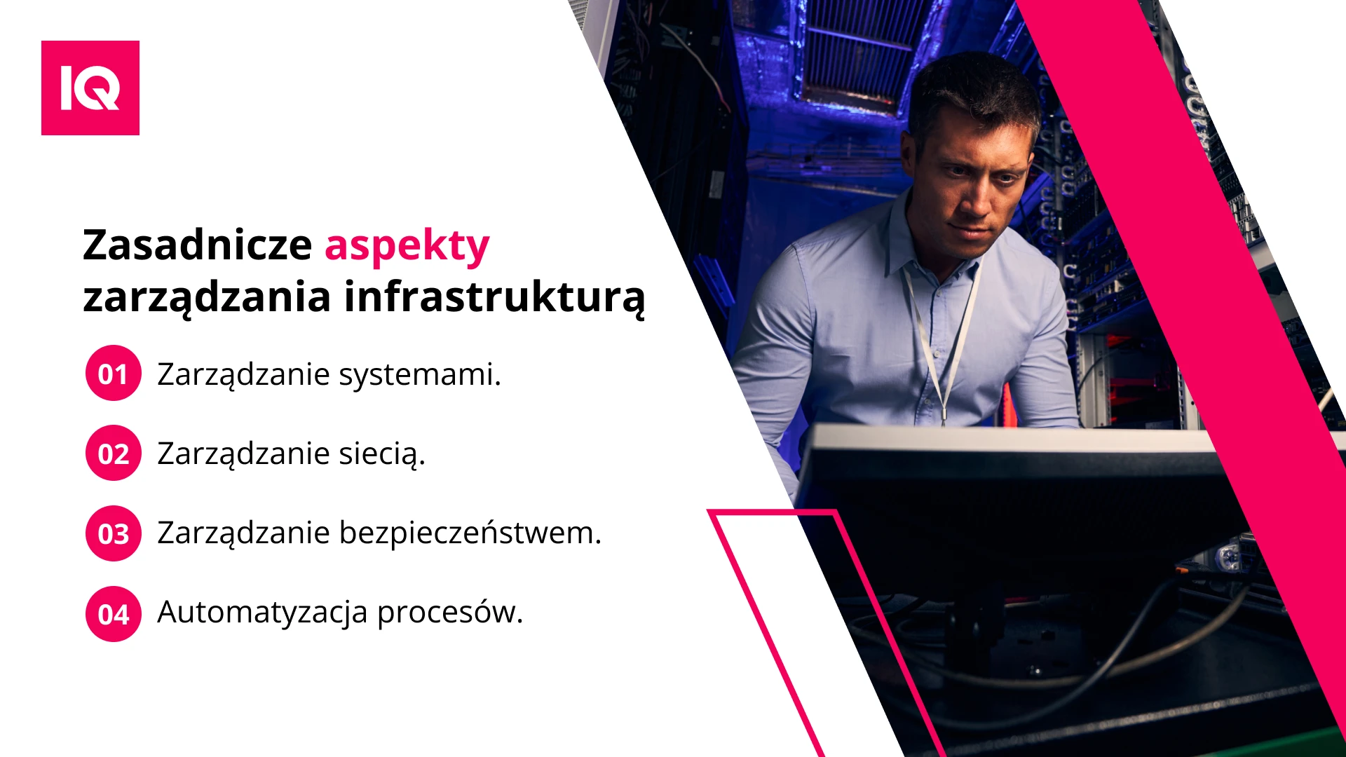 Zasadnicze aspekty zarzadzania infrastruktura