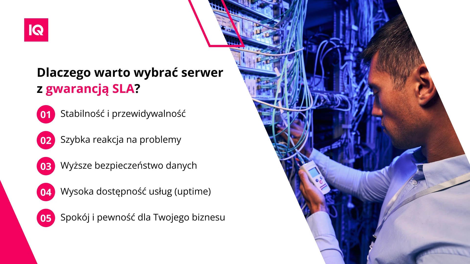 dlaczego warto wybrac serwer z gwarancja SLA